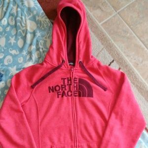 North face zip hoody M